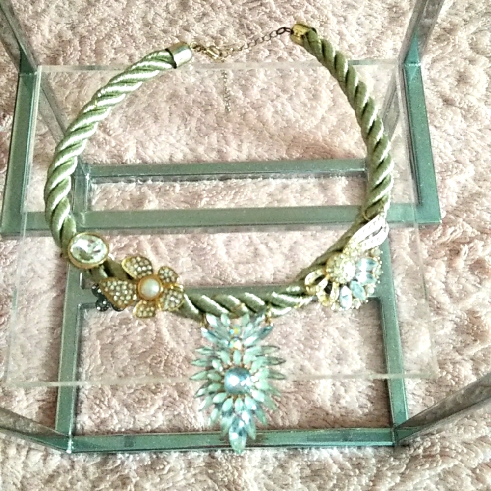 Starburst Statement Corded Necklace